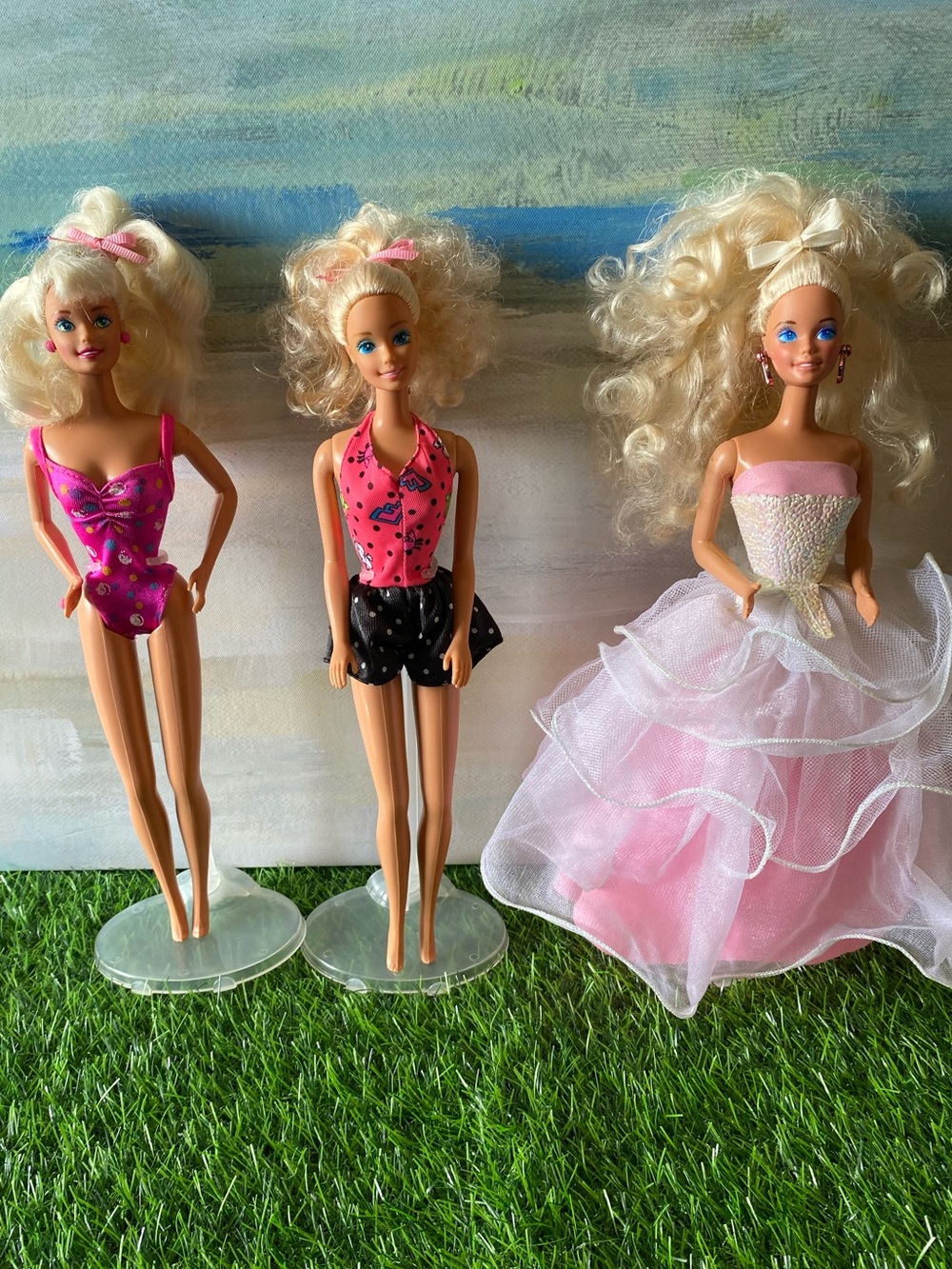 Barbie Lot/1992 Bath Blast/1990 Capri/1989 Dance Magic